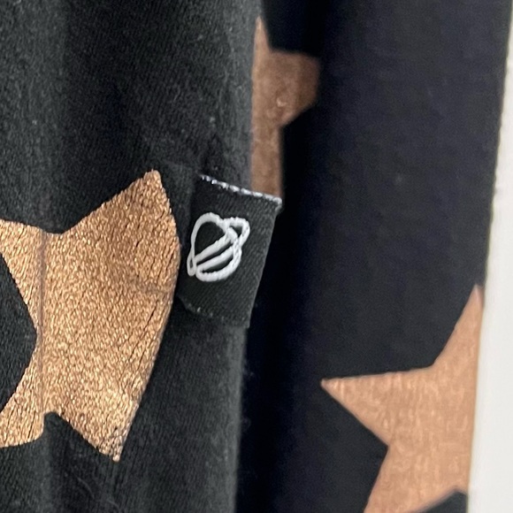 TEREZ rose gold foil star hoodie - Picture 6 of 8